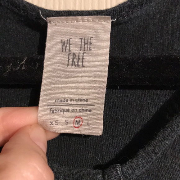 Free people gray tank top - Picture 2 of 2